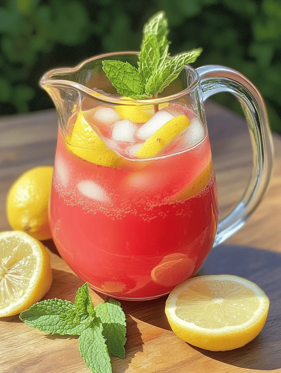 As the temperatures rise and the sun shines brightly, the allure of refreshing beverages becomes undeniable. Whether lounging by the pool, hosting a garden party, or simply seeking relief from the summer heat, nothing quenches thirst quite like a chilled drink. Among the plethora of summer beverages, lemonade stands out as a timeless classic, embraced for its bright, tart flavor and thirst-quenching properties. However, this article introduces a delightful twist on the traditional favorite: Refreshing Rhubarb Lemonade.