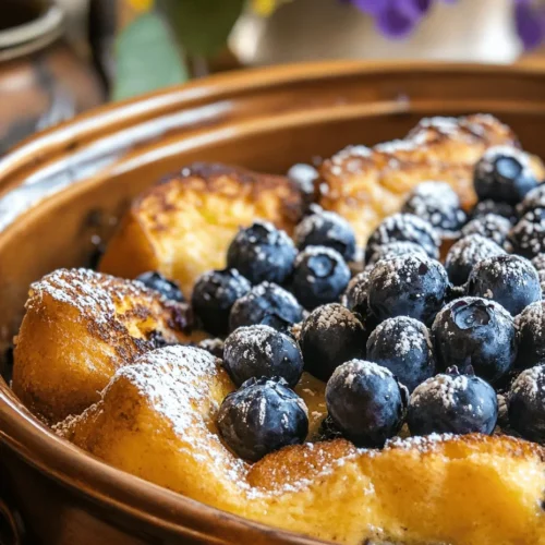 Imagine waking up to the irresistible aroma of freshly baked French toast wafting through your home, the sweet, cinnamon-spiced scent inviting everyone to gather around the breakfast table. The "Dreamy Overnight French Toast Casserole" is the perfect solution for busy mornings when you want to serve a delicious, comforting meal without the morning rush. This delightful dish combines the classic flavors of French toast in a convenient casserole format, allowing you to prepare everything the night before.