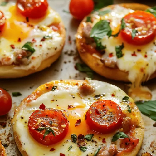 A successful English Muffin Breakfast Pizza Delight starts with carefully selected ingredients that contribute to its unique flavor and texture. Let’s explore the core components of this delicious recipe: