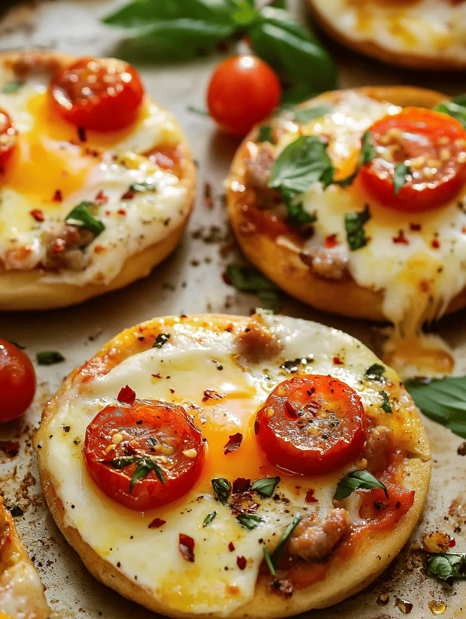 A successful English Muffin Breakfast Pizza Delight starts with carefully selected ingredients that contribute to its unique flavor and texture. Let’s explore the core components of this delicious recipe: