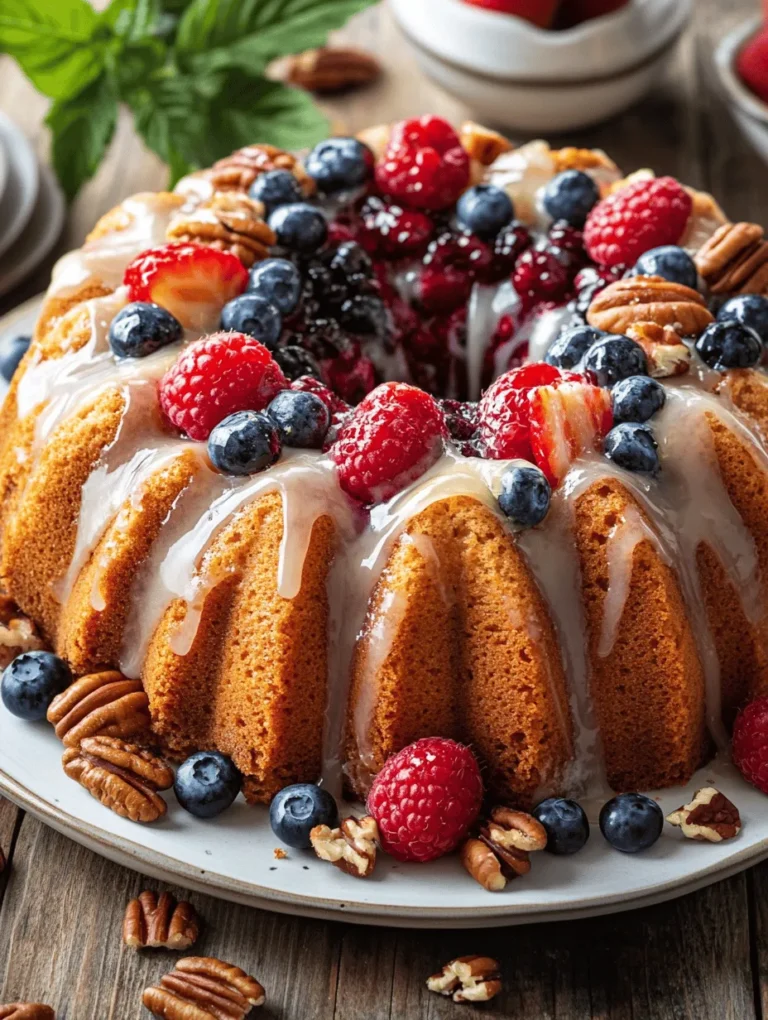 The history of Bundt cakes dates back to the 1950s, when a group of Jewish homemakers in Minneapolis sought to recreate traditional European cakes that were typically baked in decorative molds. They found success with the Nordic Ware Bundt pan, which allowed them to create beautifully shaped cakes that were easy to slice and serve. The term "Bundt" is derived from the German word "bund," meaning "a gathering of people," perfectly encapsulating the spirit of sharing and celebration that these cakes inspire.