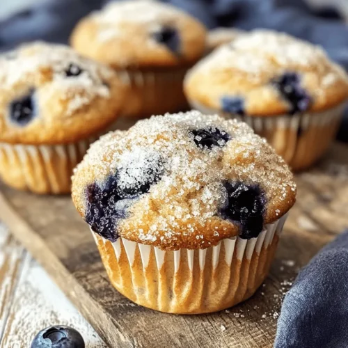 Blueberry muffins trace their origins back to the early 19th century when they were popularized in American cuisine. Initially, muffins were made as a way to use leftover bread, but with the introduction of baking powder and baking soda, the muffin evolved into a lighter, fluffier version that we know and love today. The combination of fresh blueberries with a cake-like batter quickly became a favorite among families, often enjoyed as a breakfast item or a sweet treat throughout the day.