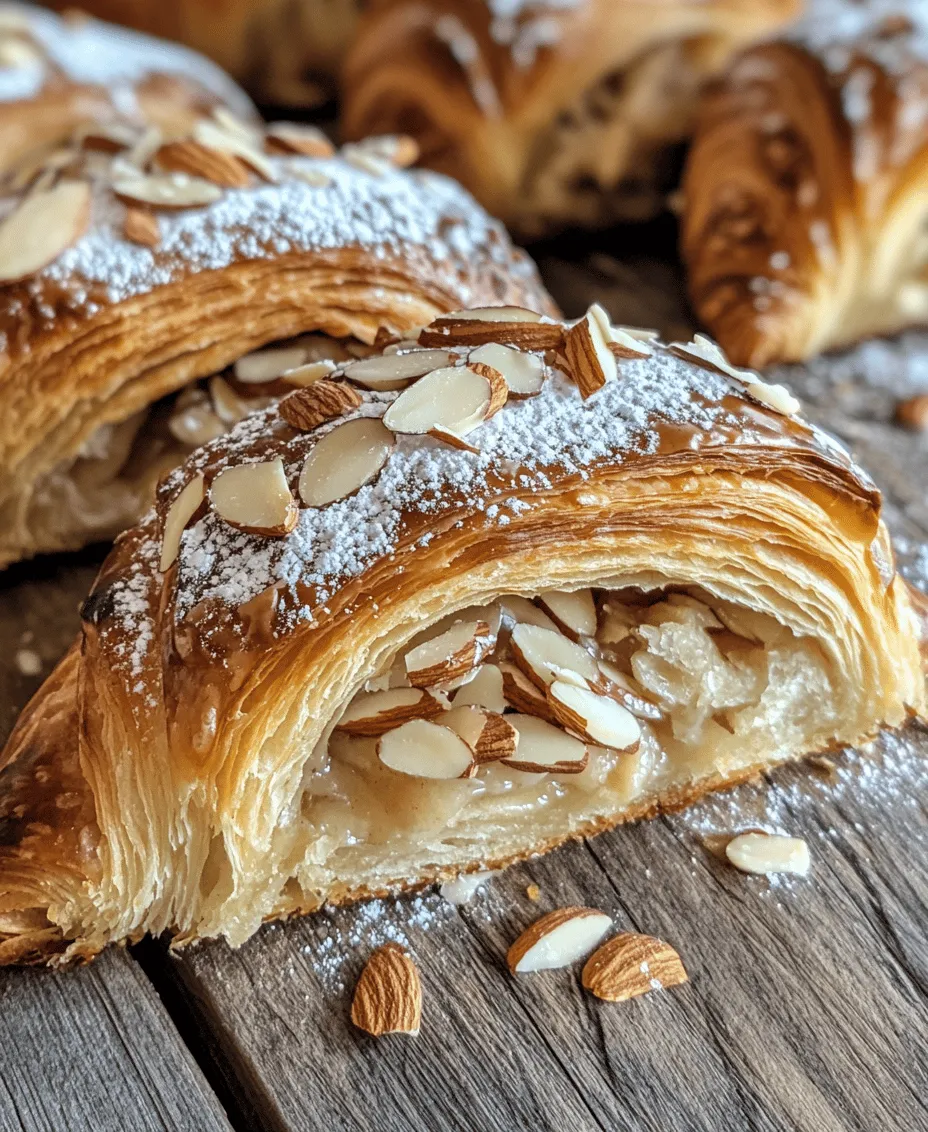 To create the perfect Almond Bliss Croissants, it is essential to understand the components that contribute to their delightful taste and texture. These pastries are made from a classic croissant dough, enriched with a sweet almond filling that elevates the experience. Each ingredient plays a significant role in achieving the desired flavor and flakiness characteristic of croissants.