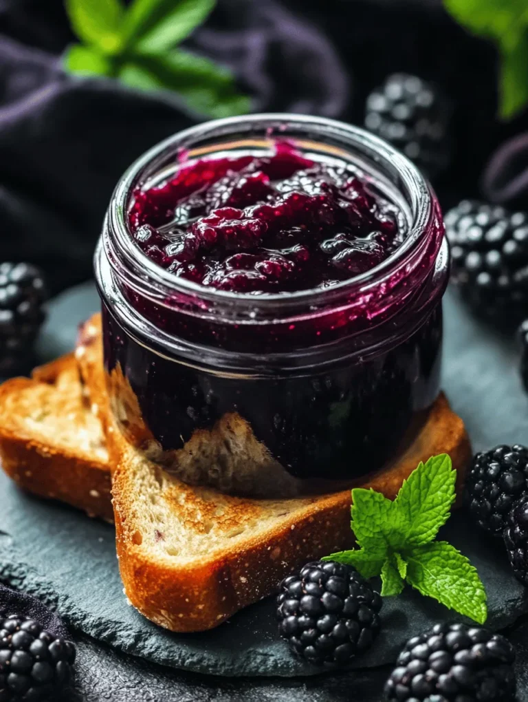 Creating the perfect Sweet & Tangy Blackberry Bliss Jam starts with understanding the essential ingredients that contribute to its unique flavor and texture.