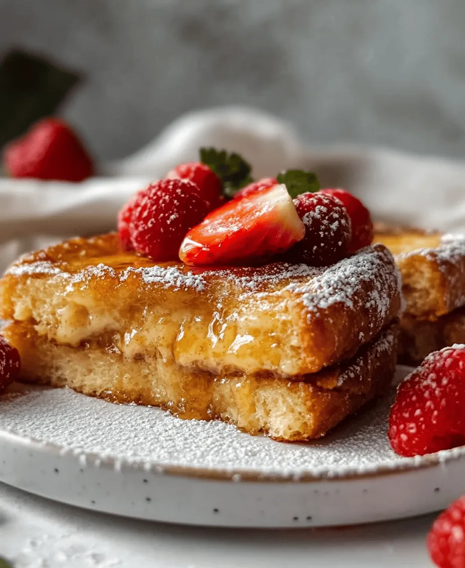 Imagine waking up to the irresistible aroma of freshly baked custard-soaked bread, the sweet scent of caramelized sugar wafting through your kitchen. This is the allure of Overnight Crème Brûlée French Toast, a delightful breakfast that transforms the classic French toast into a luxurious experience. With its rich flavors and decadent texture, this dish is not only a feast for the taste buds but also a visual delight, making it the perfect centerpiece for brunch gatherings or a special weekend treat.