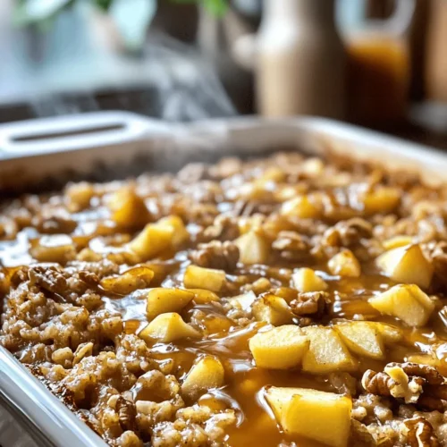 As the leaves begin to turn and the air grows crisp, there's nothing quite like the warm, inviting aroma of baked goods wafting through your home. If you're looking for a comforting dish that perfectly marries the sweetness of caramel, the tartness of apples, and the heartiness of oats, then look no further than this Caramel Apple Oatmeal Bake. This delightful recipe is not only easy to prepare but also versatile enough to be served at breakfast, brunch, or even dessert.