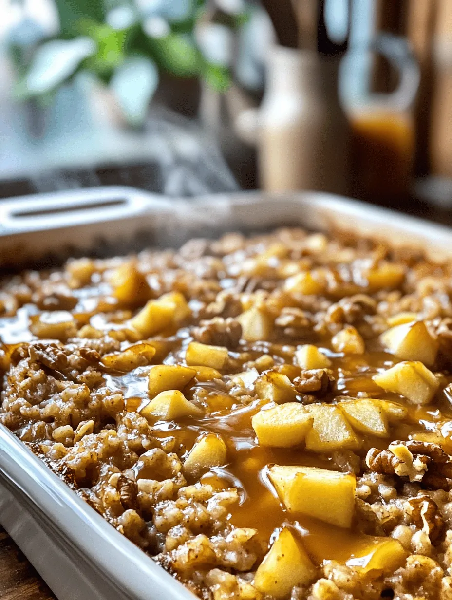 As the leaves begin to turn and the air grows crisp, there's nothing quite like the warm, inviting aroma of baked goods wafting through your home. If you're looking for a comforting dish that perfectly marries the sweetness of caramel, the tartness of apples, and the heartiness of oats, then look no further than this Caramel Apple Oatmeal Bake. This delightful recipe is not only easy to prepare but also versatile enough to be served at breakfast, brunch, or even dessert.