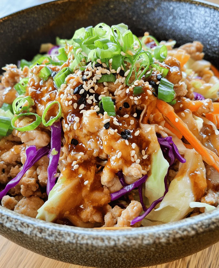 In today's fast-paced world, finding meals that are both nutritious and quick to prepare is a challenge many of us face. Enter the Chicken Egg Roll in a Bowl Delight, a trendy dish that offers all the flavors of traditional egg rolls without the fuss. This deconstructed version of the classic Chinese appetizer encapsulates the essence of comfort food while promoting a healthier lifestyle.