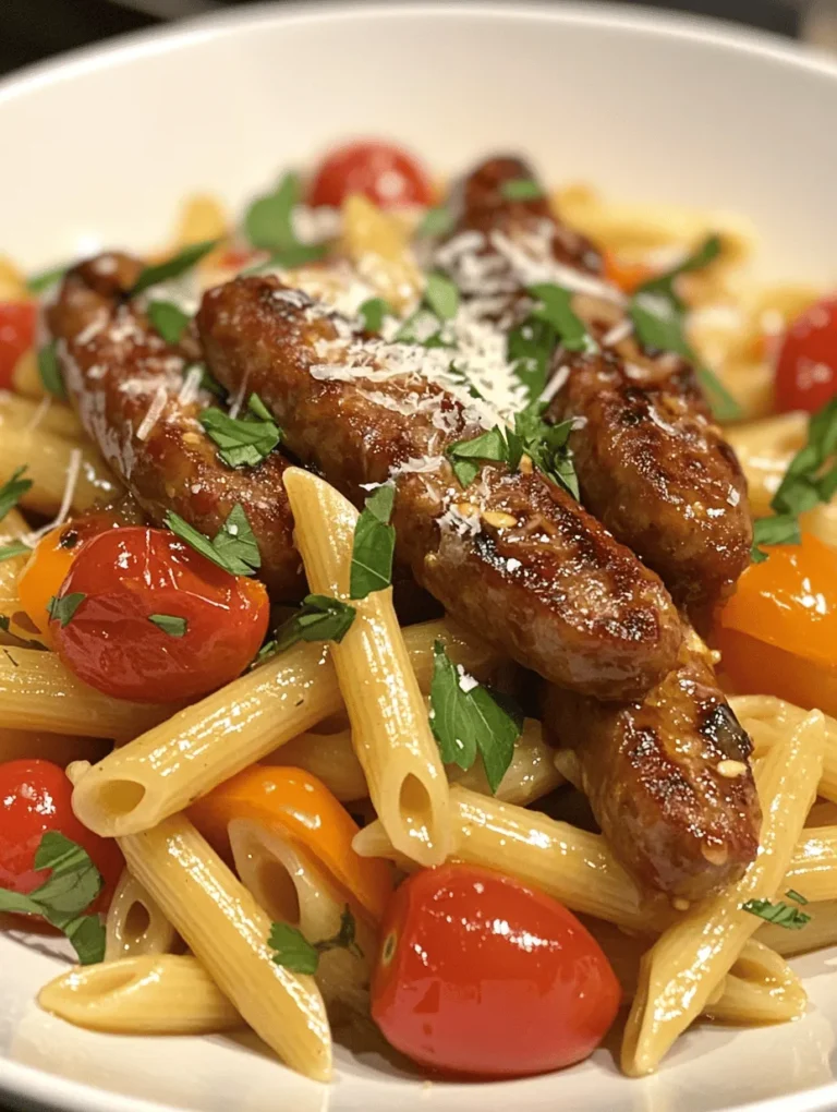 Are you looking for a quick and delicious meal that the whole family will love? Look no further than the Sticky Honey Garlic Sausage Pasta Skillet. This mouthwatering dish is the perfect combination of sweet and savory flavors, creating a delightful culinary experience that will leave everyone asking for seconds. With its rich honey garlic sauce enveloping tender sausage and pasta, this recipe not only satisfies your taste buds but also makes for an ideal weeknight dinner solution.