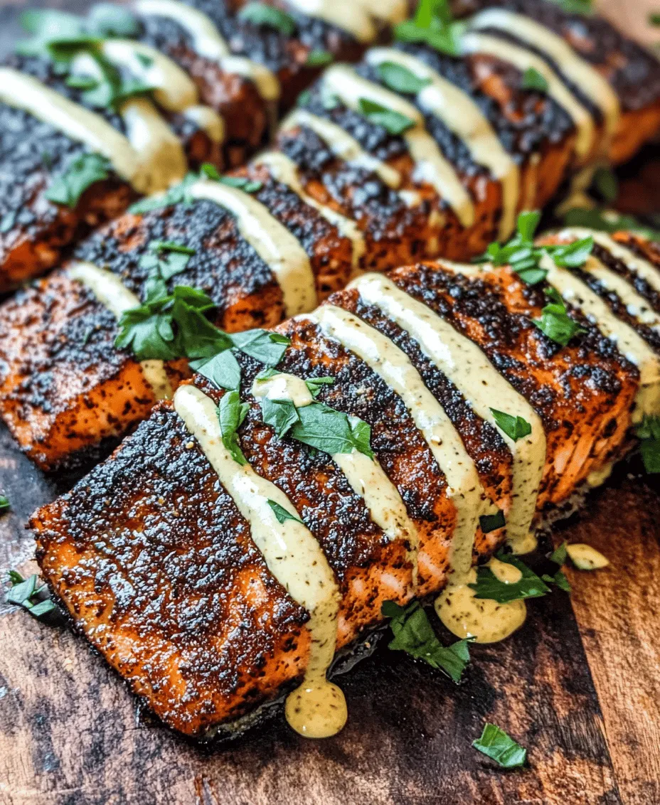 If you’re searching for a dish that is both delicious and nutritious, look no further than blackened salmon with creamy Dijon sauce. This culinary delight combines the rich, robust flavors of blackened seasoning with the creamy, tangy notes of a Dijon mustard sauce, creating an explosion of taste that is sure to impress. Whether you are a seafood lover or just looking to incorporate more healthy options into your diet, this recipe is an excellent choice. Salmon is not only flavorful but also packed with essential nutrients, making it a staple in many healthy eating plans.