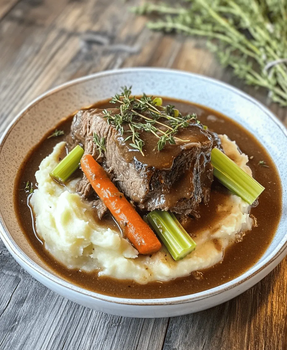 The comforting aroma of a savory pot roast wafting through the house is a hallmark of home-cooked meals that brings warmth and nostalgia. This Instant Pot Pot Roast recipe, paired with creamy mashed potatoes and rich gravy, not only promises delicious flavors but also delivers convenience and efficiency. The Instant Pot revolutionizes the traditional pot roast, allowing you to achieve tender, flavorful meat in a fraction of the time it would normally take. With its melt-in-your-mouth chuck roast, perfectly cooked vegetables, and silky mashed potatoes, this dish is perfect for family gatherings or a cozy weeknight dinner.