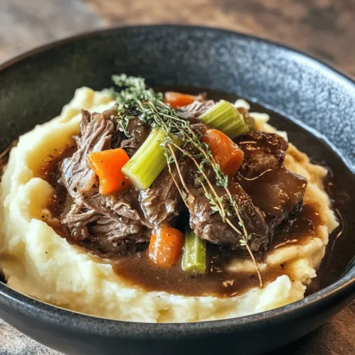 The comforting aroma of a savory pot roast wafting through the house is a hallmark of home-cooked meals that brings warmth and nostalgia. This Instant Pot Pot Roast recipe, paired with creamy mashed potatoes and rich gravy, not only promises delicious flavors but also delivers convenience and efficiency. The Instant Pot revolutionizes the traditional pot roast, allowing you to achieve tender, flavorful meat in a fraction of the time it would normally take. With its melt-in-your-mouth chuck roast, perfectly cooked vegetables, and silky mashed potatoes, this dish is perfect for family gatherings or a cozy weeknight dinner.