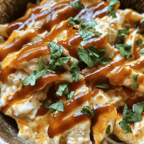 Indulging in a plate of creamy pasta is one of life’s greatest simple pleasures, and when it comes to comfort food, few dishes can compete with the rich, velvety flavors of a well-crafted chicken Alfredo. However, this isn't just any Alfredo; it’s a delightful twist featuring the robust flavors of cheddar cheese, tangy BBQ sauce, and zesty ranch dressing. Welcome to the Creamy Cheddar BBQ Ranch Chicken Alfredo, a dish that brings together the best of Italian and American culinary traditions in one hearty meal.