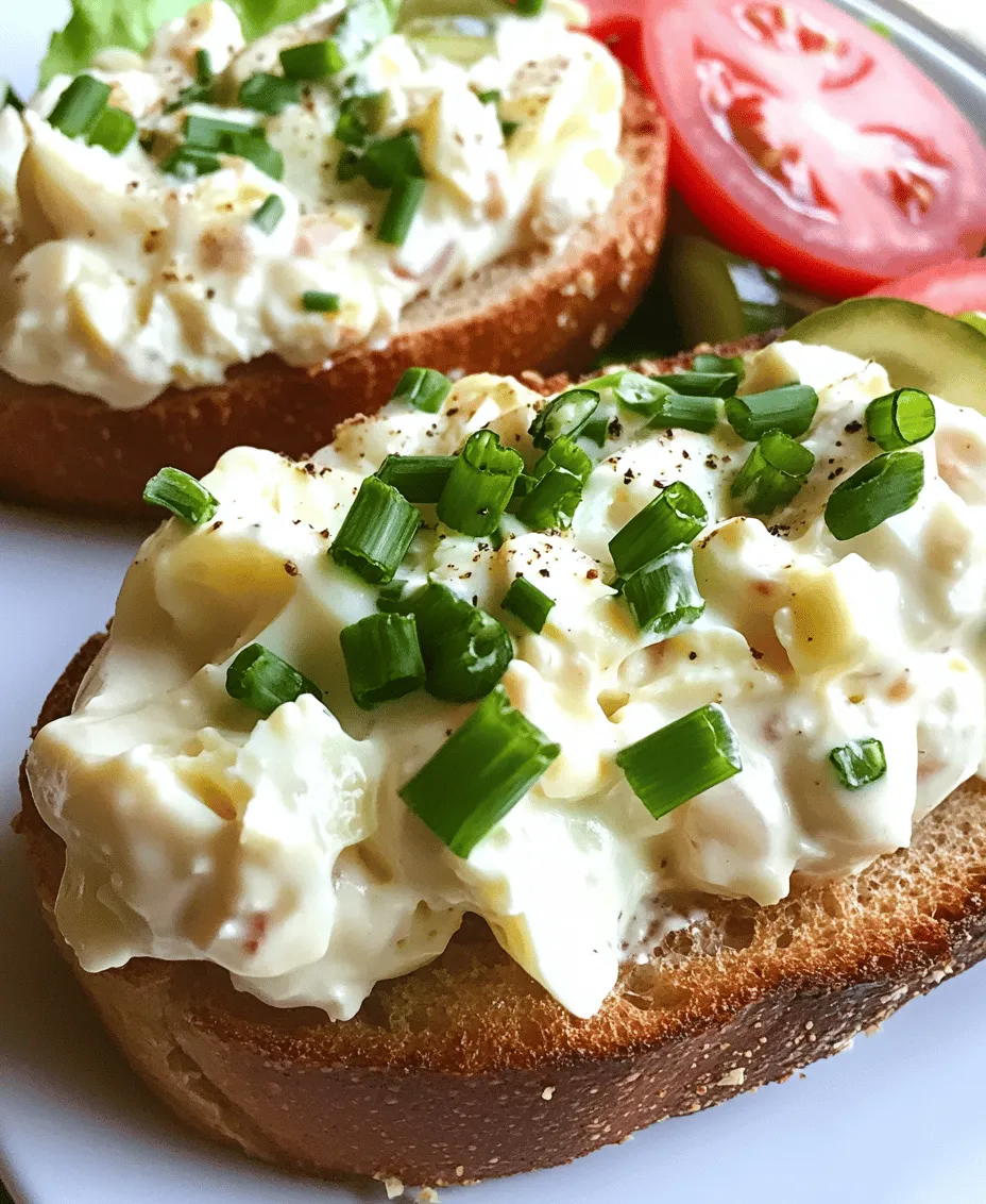 To create the ultimate egg salad sandwich, it's essential to understand the role of each ingredient. They work together harmoniously to produce that creamy texture and rich flavor profile that we all love. Here’s a closer look at the main components that make up this classic recipe: