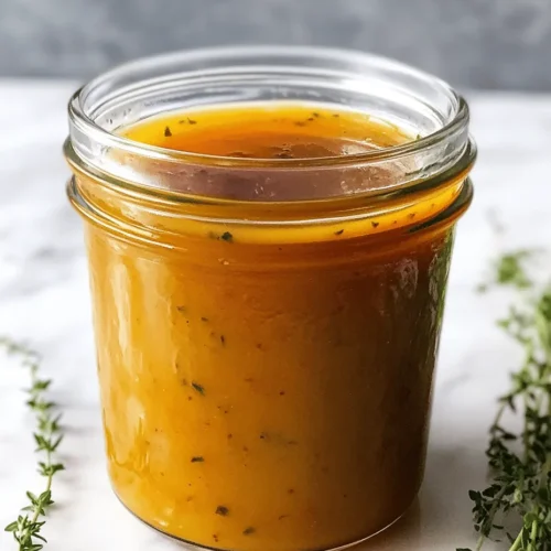 If you're looking for a vibrant and flavorful way to elevate your salads, look no further than this Peach Honey Dijon Balsamic Vinaigrette. This dressing is not just a condiment; it's a celebration of seasonal ingredients that brings a delightful sweetness and tanginess to your dishes. The combination of ripe peaches, rich honey, zesty Dijon mustard, and bold balsamic vinegar creates a dressing that is as versatile as it is delicious. Whether drizzled over fresh greens, roasted vegetables, or grilled chicken, this vinaigrette will surely become a staple in your culinary repertoire.