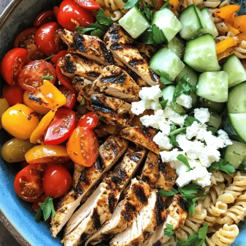 Protein is essential in any balanced diet, playing a critical role in numerous bodily functions, from muscle repair to the production of enzymes and hormones. The High Protein Chicken Pasta Salad does an excellent job of delivering ample protein through its primary ingredient—chicken breast. Known for being a lean source of protein, chicken breast contains minimal fat while providing a wealth of amino acids necessary for muscle growth and overall health.