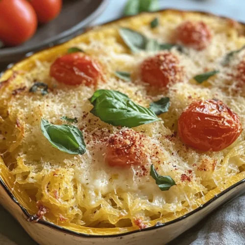 In recent years, spaghetti squash has gained immense popularity as a delicious and nutritious alternative to traditional pasta. Its unique texture and mild flavor make it a versatile ingredient, perfect for those seeking a low-carb option without sacrificing satisfaction. This recipe for Baked Boursin Spaghetti Squash takes this beloved vegetable to new heights, transforming it into a creamy, savory dish that is sure to impress.
