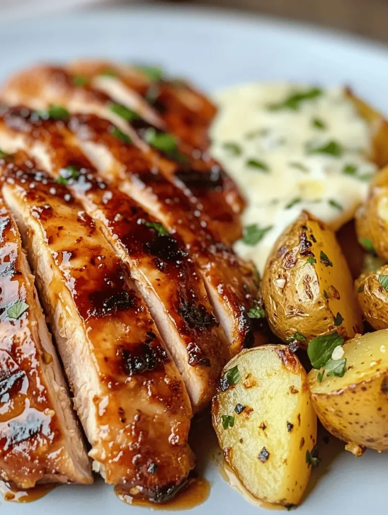 In the world of weeknight dinners, finding a recipe that is both delicious and nutritious can feel like an uphill challenge. Enter the High Protein Honey BBQ Chicken paired with Creamy Garlic Parmesan Potatoes. This delightful combination not only satisfies your taste buds but also aligns with your health goals, making it a fantastic choice for families and fitness enthusiasts alike.