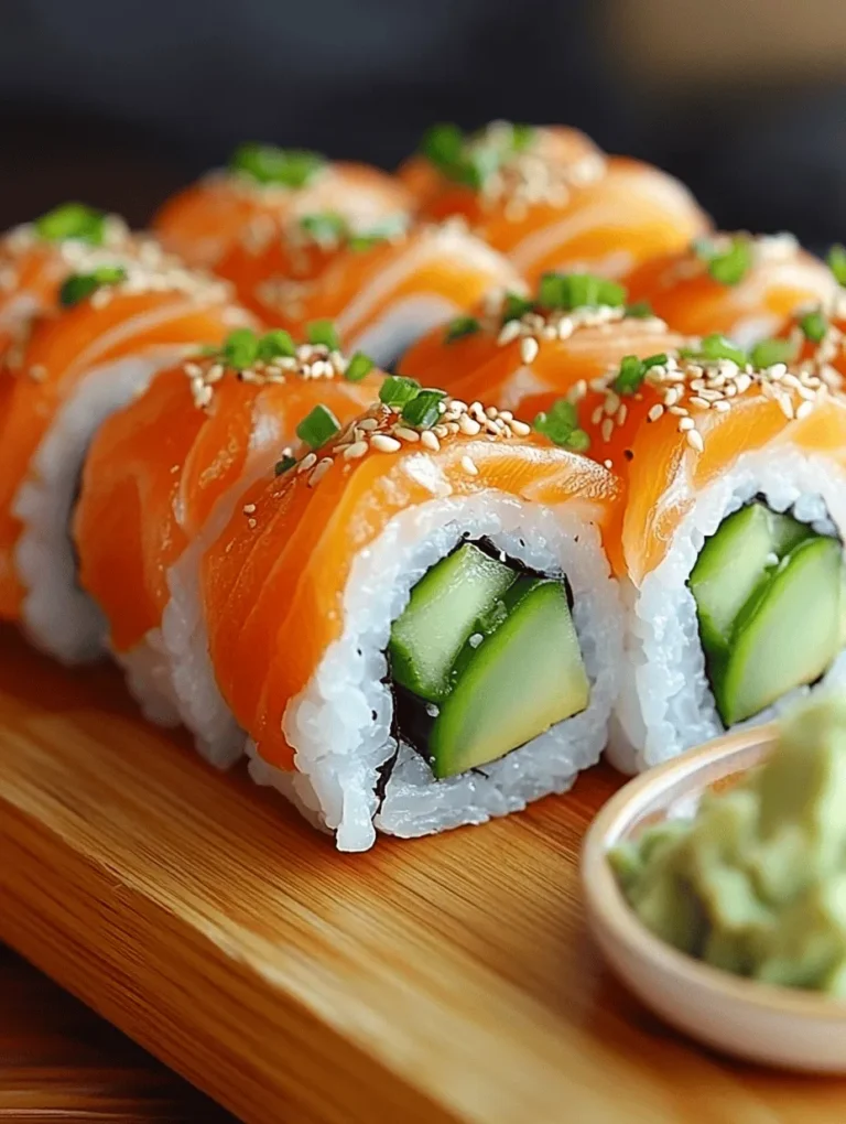 Sushi is not just a meal; it’s an experience that has captivated taste buds around the world. The combination of fresh seafood, seasoned rice, and vibrant vegetables creates a dish that is as beautiful as it is delicious. However, the traditional sushi-making process can often be intimidating, especially for those who are new to cooking or unfamiliar with the intricate techniques involved in rolling sushi. This is where the Baked Salmon Sushi Delight comes in—a delightful and approachable twist on a classic favorite.