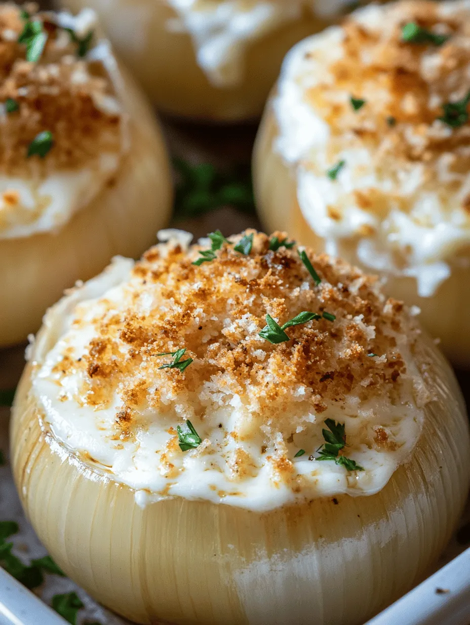 To truly appreciate the magic of Asiago Creamy Baked Onions, it's essential to understand each ingredient that contributes to its delightful flavor and texture. Let’s break down the primary components that make this dish so irresistible.