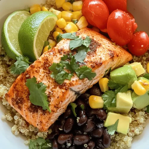 In recent years, healthy, customizable bowl meals have surged in popularity, capturing the hearts of food enthusiasts and health-conscious eaters alike. These vibrant creations offer a delightful balance of flavors, colors, and textures that cater to a variety of dietary preferences. One standout option in this trend is the Sizzling Salmon Burrito Bowl, a nutritious and flavorful dish that brings together a medley of wholesome ingredients. Perfect for lunch or dinner, this bowl not only satisfies your cravings but also nourishes your body with essential nutrients.
