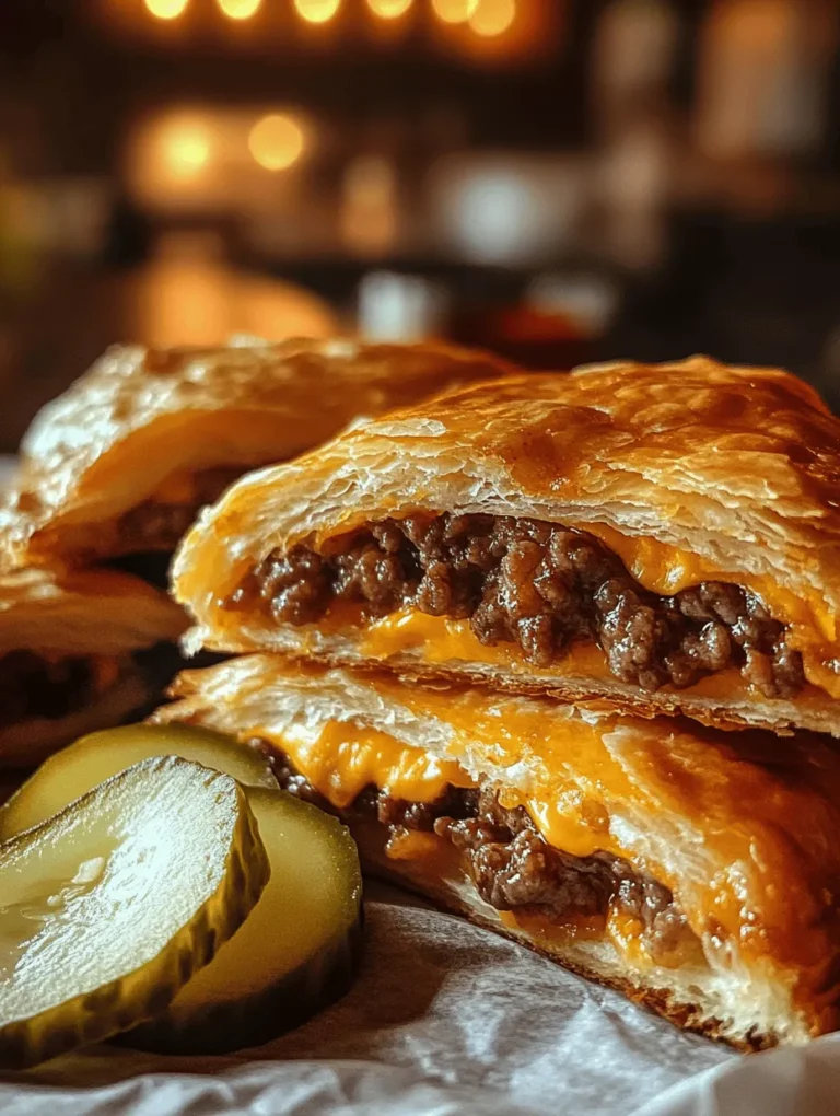 To create the perfect cheeseburger pockets, it’s crucial to understand the ingredients that contribute to their deliciousness. Each component plays a vital role in building flavor and texture, ensuring that every bite is satisfying. Let's take a closer look at these key ingredients.
