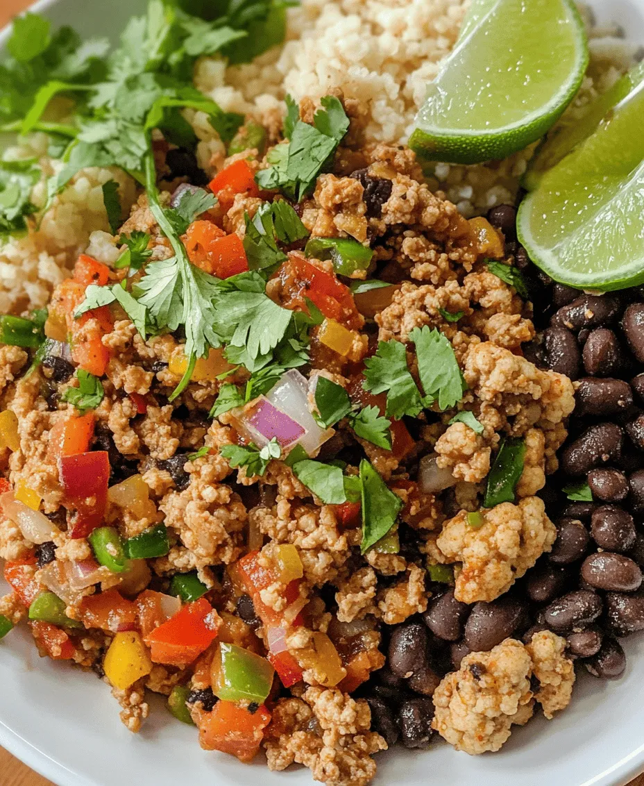 If you’re on the lookout for a dish that’s not only vibrant and flavorful but also aligns with your health-conscious eating habits, look no further than the Spicy Turkey Cauliflower Rice Fiesta. This dish brings together a medley of fresh ingredients, robust spices, and lean protein, making it a favorite for anyone aiming to enjoy a hearty meal without compromising on nutrition. The appeal of this recipe lies not just in its taste; it’s a celebration of wholesome eating, perfect for busy weeknights or as a meal prep option to fuel your week.