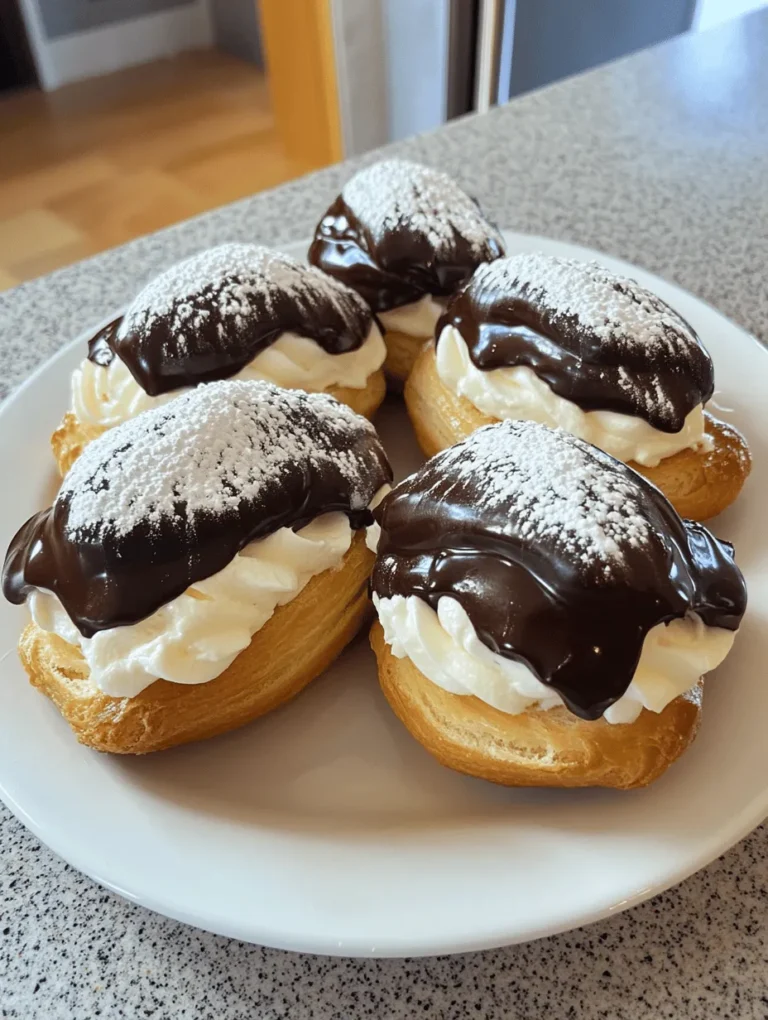 Éclairs, the iconic French pastry known for their delicate, airy texture and rich flavors, have captivated dessert lovers around the world for centuries. These delightful treats, often filled with luscious cream and topped with a glossy chocolate ganache, are a staple in patisseries and a favorite among home bakers. The appeal of homemade éclairs lies not just in their exquisite taste but also in the satisfaction of crafting them from scratch. This guide will walk you through the process of creating your own delightful cream-puffed éclairs, ensuring you achieve the perfect light and fluffy pastry filled with creamy goodness.