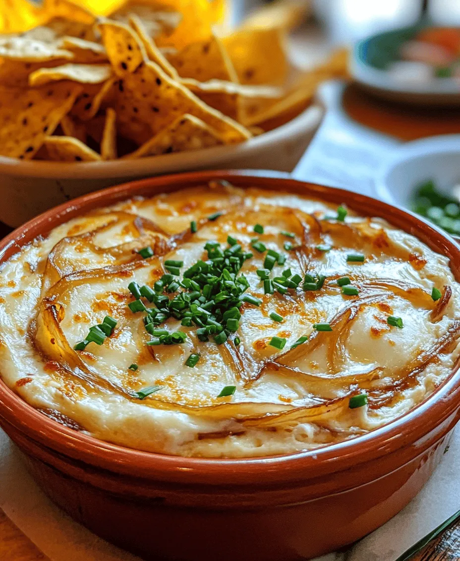 Dips have become a staple at social gatherings, effortlessly bringing friends and family together over shared flavors and experiences. Whether it’s a lively game day, a cozy family gathering, or a festive celebration, dips serve as the perfect accompaniment to a variety of dishes, inviting everyone to dig in and enjoy. Among the myriad of options, the Cheesy Caramelized Hot Onion Dip stands out as a true crowd-pleaser. This dip not only tantalizes the taste buds but also boasts a creamy texture and rich flavors that leave everyone coming back for more.