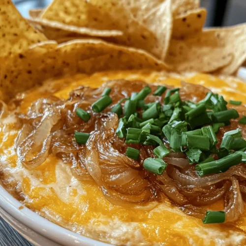 Dips have become a staple at social gatherings, effortlessly bringing friends and family together over shared flavors and experiences. Whether it’s a lively game day, a cozy family gathering, or a festive celebration, dips serve as the perfect accompaniment to a variety of dishes, inviting everyone to dig in and enjoy. Among the myriad of options, the Cheesy Caramelized Hot Onion Dip stands out as a true crowd-pleaser. This dip not only tantalizes the taste buds but also boasts a creamy texture and rich flavors that leave everyone coming back for more.