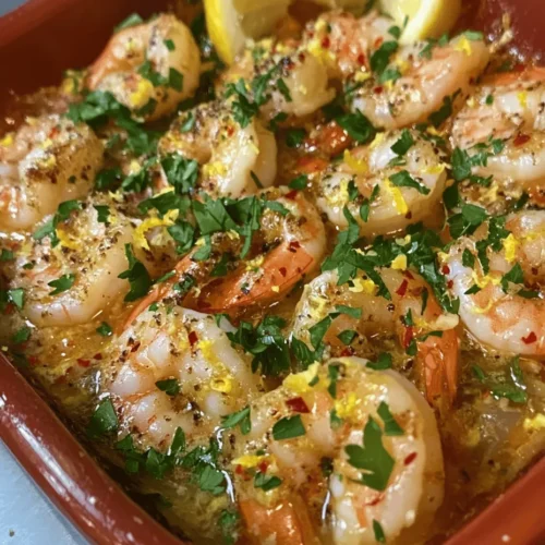 Shrimp has carved a niche for itself as one of the most beloved seafood options across the globe. Its tender texture and mild flavor make it a versatile ingredient, perfect for a multitude of dishes from appetizers to main courses. Among the many ways to prepare this delectable shellfish, one recipe stands out for its simplicity and vibrant flavors: Baked Butter Lemon Shrimp. This dish combines the rich, creamy taste of butter with the zesty brightness of fresh lemons, creating a delightful seafood experience that is both satisfying and quick to prepare.