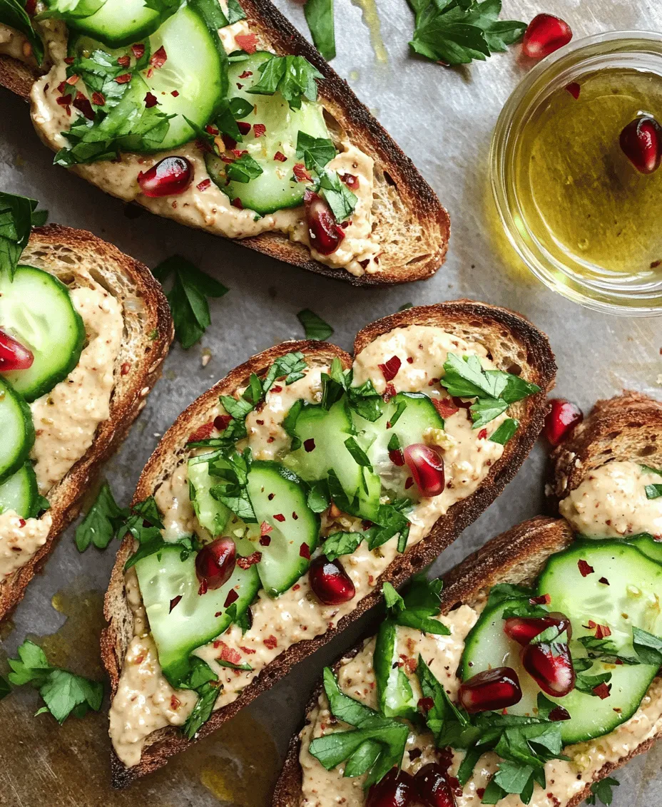 In a world where culinary creativity knows no bounds, tahini toasts have emerged as a modern twist on traditional toast recipes. These crunchy delights combine the rich, nutty flavor of tahini with vibrant, zesty toppings, making them perfect for any occasion—be it a snack, an appetizer for your next gathering, or a light and nutritious meal. The beauty of tahini toasts lies in their versatility; they can be customized to suit various palates, making them a favorite among health-conscious food enthusiasts and adventurous eaters alike.