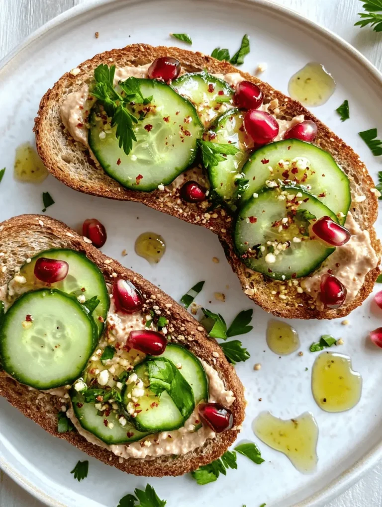 In a world where culinary creativity knows no bounds, tahini toasts have emerged as a modern twist on traditional toast recipes. These crunchy delights combine the rich, nutty flavor of tahini with vibrant, zesty toppings, making them perfect for any occasion—be it a snack, an appetizer for your next gathering, or a light and nutritious meal. The beauty of tahini toasts lies in their versatility; they can be customized to suit various palates, making them a favorite among health-conscious food enthusiasts and adventurous eaters alike.