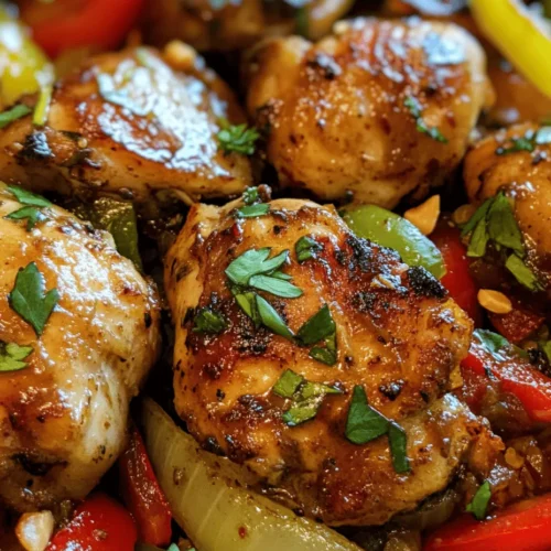 The beauty of Sizzling Sweet and Spicy Thai Chicken lies in its simple yet flavorful ingredients. Each component plays a vital role in creating the perfect harmony of flavors that define this dish. Let’s break down each ingredient to highlight its significance and contribution to the overall culinary experience.