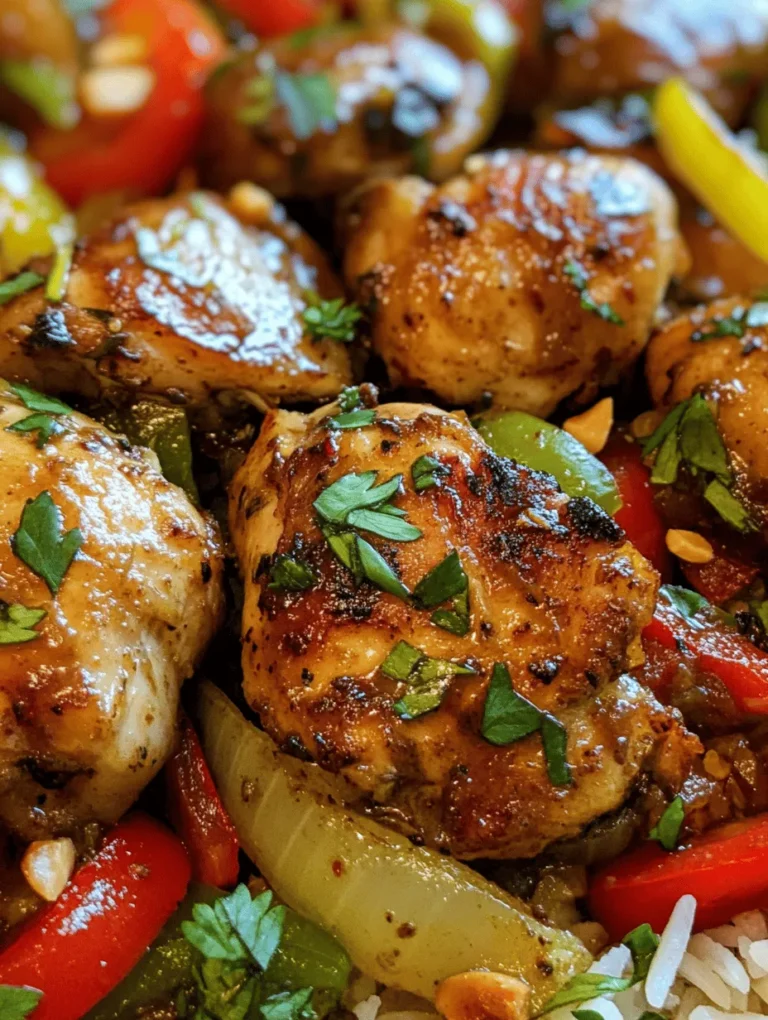 The beauty of Sizzling Sweet and Spicy Thai Chicken lies in its simple yet flavorful ingredients. Each component plays a vital role in creating the perfect harmony of flavors that define this dish. Let’s break down each ingredient to highlight its significance and contribution to the overall culinary experience.