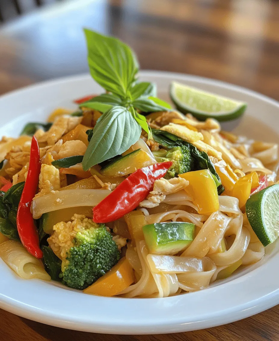 If you're a fan of vibrant flavors and hearty meals, then Drunken Noodles, also known as Pad Kee Mao, is a dish that will surely tickle your taste buds. This popular Thai street food is not only a culinary delight but also a dish steeped in cultural significance, making it a staple in many Thai households and restaurants. The name 