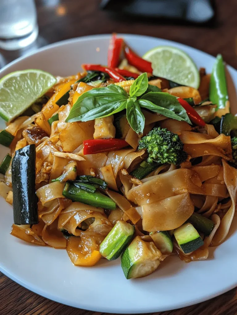 If you're a fan of vibrant flavors and hearty meals, then Drunken Noodles, also known as Pad Kee Mao, is a dish that will surely tickle your taste buds. This popular Thai street food is not only a culinary delight but also a dish steeped in cultural significance, making it a staple in many Thai households and restaurants. The name "Drunken Noodles" evokes curiosity; some might wonder if the dish is meant to be enjoyed after a night of revelry, while others might speculate about its spirited ingredients. In truth, the origins of the name are as complex as the flavors within the dish, hinting at the intriguing blend of taste and tradition that defines this beloved meal.