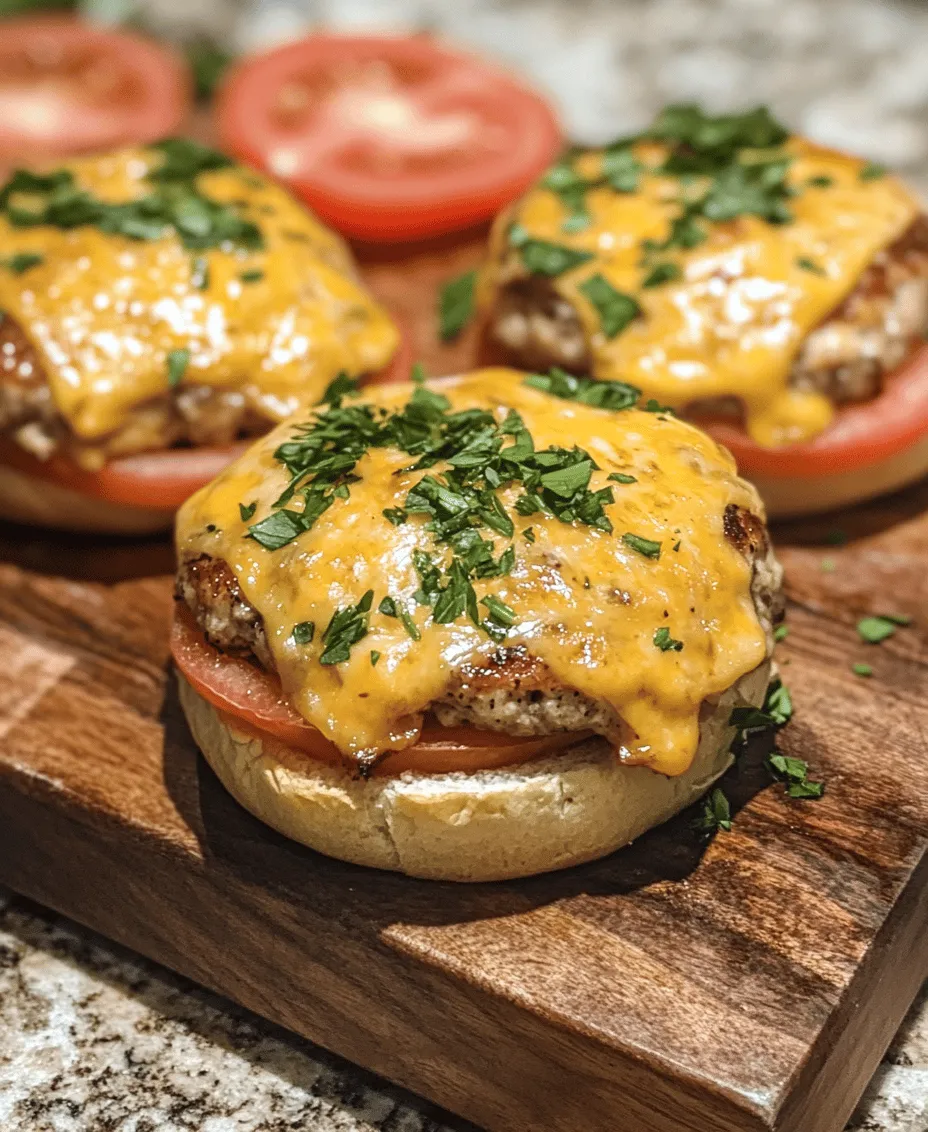 At the heart of our Easy Cheddar Ranch Chicken Burgers lies the ground chicken. This lean protein is not only lower in fat compared to ground beef, making it a healthier option, but it also offers a neutral flavor that allows the other ingredients to shine. The versatility of ground chicken makes it suitable for various cooking methods, including grilling, baking, and pan-frying. Its mild taste acts as a perfect canvas for bold flavors, making it an excellent choice for this recipe.