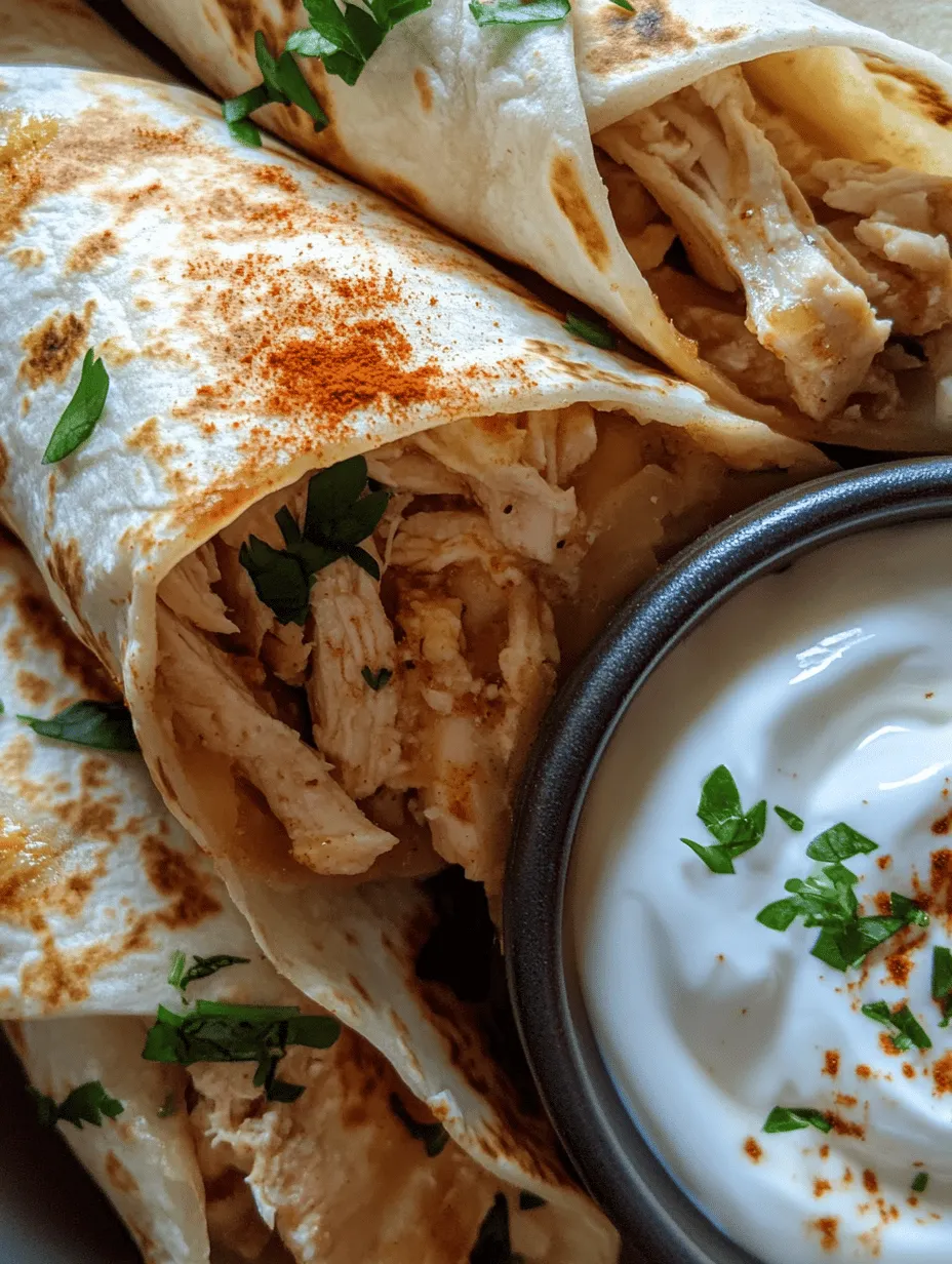 Cheesy garlic chicken wraps are a mouthwatering delight that combines the rich flavors of melted cheese with the aromatic essence of garlic. This dish is not only satisfying but also incredibly versatile, making it an ideal choice for various occasions. Whether you're looking for a quick lunch, a comforting family dinner, or a dish to impress guests during a casual gathering, these wraps hit the mark every time.