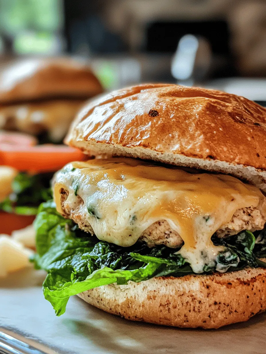 In the world of gourmet burgers, the options are endless, but few combinations can match the delightful harmony of creamy white cheddar and fresh spinach. The Creamy White Cheddar and Spinach Chicken Burger is a tantalizing dish that not only satisfies your cravings but also aligns with a healthier lifestyle. By substituting traditional beef with lean ground chicken, this recipe offers a lighter yet equally satisfying alternative that doesn't compromise on taste.