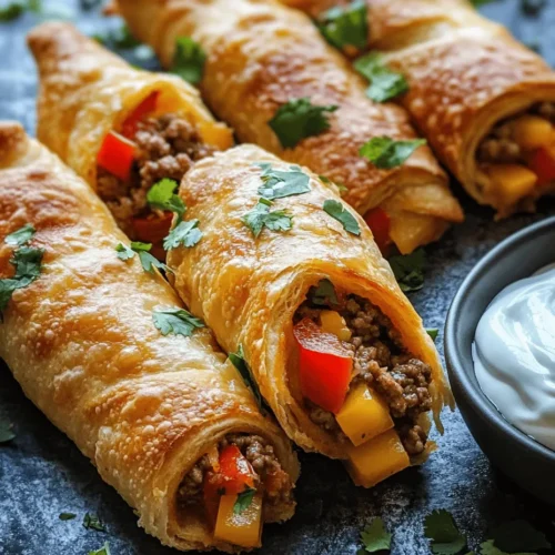 If you're on the hunt for a deliciously unique dish that combines the beloved flavors of tacos and the gooey goodness of cheese, look no further than Cheesy Taco Sticks. This creative recipe offers a delightful twist on traditional taco fare, making it an instant hit for gatherings, game nights, or even cozy family meals. Imagine crispy, cheesy delights that are easy to prepare and even easier to devour—Cheesy Taco Sticks are the perfect comfort food for any occasion.
