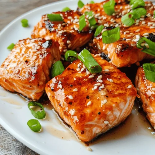 Crispy Honey Garlic Salmon Bites are a delightful culinary fusion that combines sweet and savory flavors in one irresistible dish. Perfect for busy weeknights or special gatherings, this recipe offers a quick and easy way to enjoy a gourmet meal without spending hours in the kitchen. The star of this dish is the salmon, a fish celebrated not only for its delectable taste but also for its health benefits.