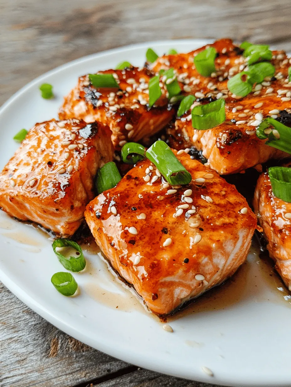 Crispy Honey Garlic Salmon Bites are a delightful culinary fusion that combines sweet and savory flavors in one irresistible dish. Perfect for busy weeknights or special gatherings, this recipe offers a quick and easy way to enjoy a gourmet meal without spending hours in the kitchen. The star of this dish is the salmon, a fish celebrated not only for its delectable taste but also for its health benefits.