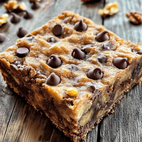 If you're on the lookout for a comforting, delicious treat that makes the most of overripe bananas, look no further than chocolate chip banana bars. These delightful bars combine the rich sweetness of ripe bananas with the indulgent goodness of chocolate chips, creating a dessert that is as satisfying as it is easy to make. Not only do banana-based desserts have a special place in many kitchens, but they also serve as an excellent way to reduce food waste, turning overly ripe bananas into a mouthwatering delight.
