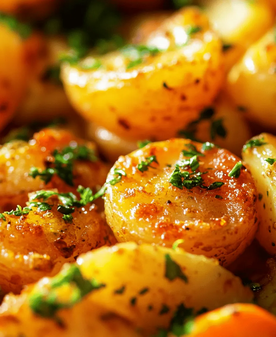 Garlic Herb Roasted Potatoes, Carrots, and Zucchini is a delightful medley of vibrant vegetables that brings comfort and flavor to any meal. This dish showcases the natural sweetness of the vegetables while enhancing their taste with aromatic herbs and spices. Whether served as a side dish for a casual family dinner or as part of a festive spread, these roasted veggies are not only delicious but also incredibly nourishing.