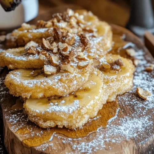 If you’re looking for a delightful dessert or a satisfying snack that captures the essence of comfort food, look no further than fried bananas with cinnamon butter sauce. This simple yet irresistible recipe elevates the humble banana into a warm, gooey treat that’s perfect for any occasion. The crispy exterior combined with a rich, sweet sauce creates a mouthwatering experience that’s hard to resist.