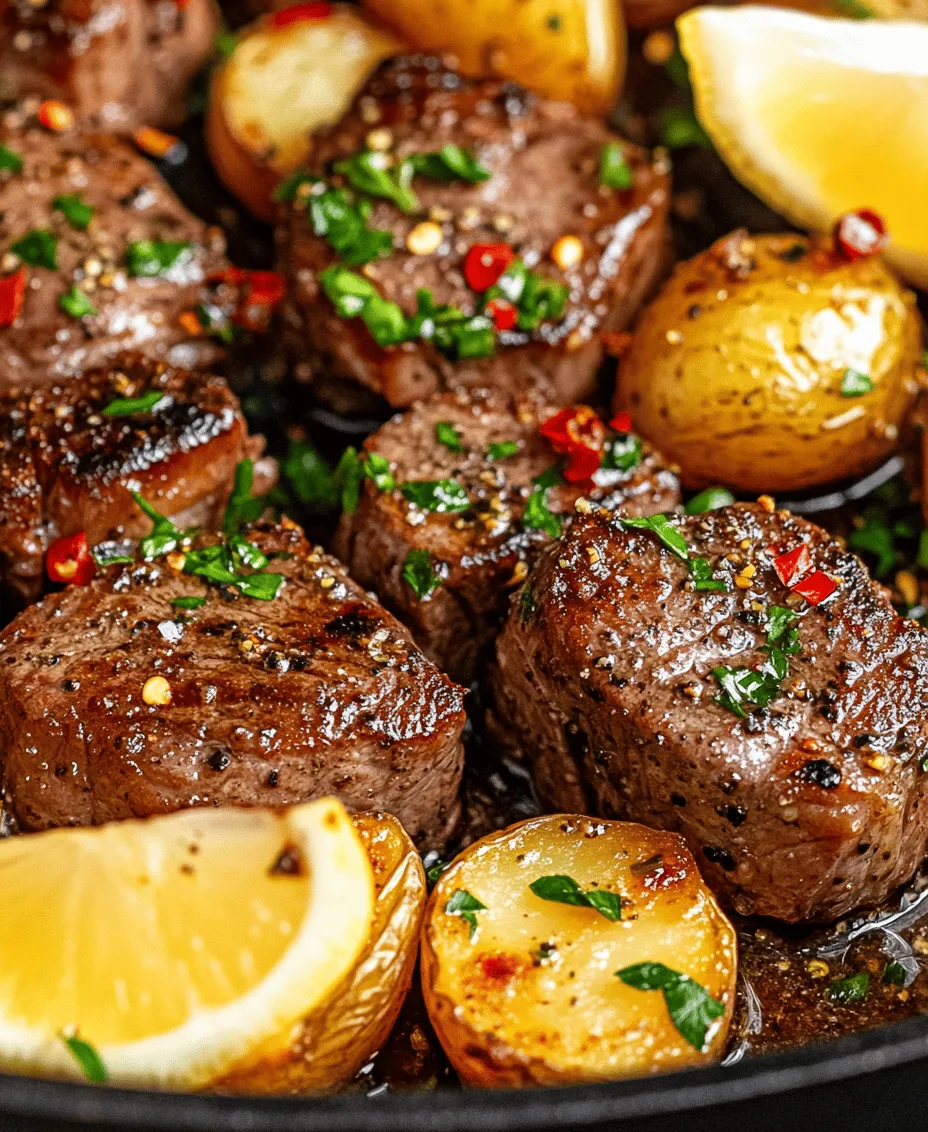 In recent years, skillet meals have surged in popularity among home cooks. Their ability to deliver flavorful, satisfying dishes with minimal cleanup makes them a go-to choice for both busy weeknights and special occasions. One standout recipe in this category is the Garlic Butter Steak and Potatoes Skillet, a dish that beautifully marries succulent steak with tender baby potatoes, all infused with the rich flavors of garlic and butter. This recipe not only tantalizes the taste buds but also offers a convenient cooking method, allowing you to create a gourmet meal in just one pan.