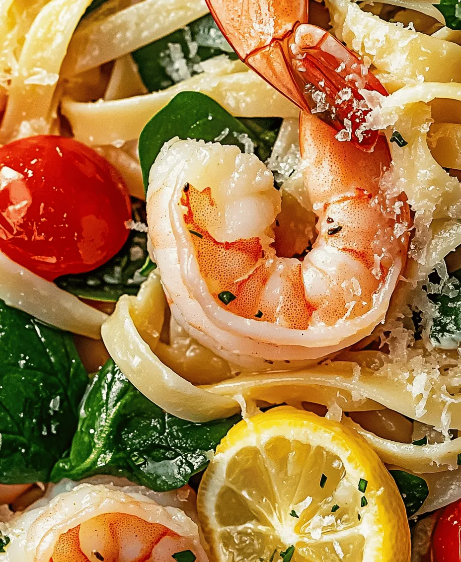 If you're searching for a dish that encapsulates vibrant flavors while being quick and easy to prepare, look no further than Lemon Garlic Shrimp Pasta with Spinach. This delightful recipe marries the zesty brightness of lemon with the rich aroma of garlic, complemented by the fresh, nutrient-packed greens of spinach. Whether you're planning a casual weeknight dinner or hosting a special gathering, this dish is sure to impress with its stunning presentation and mouthwatering taste.