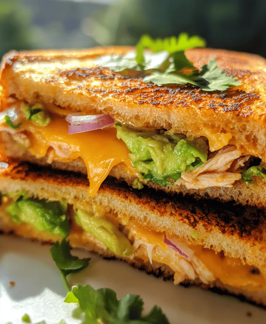In a world where quick meals often compromise flavor and nutrition, the Chicken Avocado Melt Sandwich stands out as a delicious and wholesome option for lunch or a light dinner. This sandwich beautifully combines tender, juicy chicken with the creamy richness of ripe avocado, all topped with melted cheese that brings everything together in a warm, gooey embrace. It's not just a meal; it's an experience that elevates your typical sandwich into something truly special.