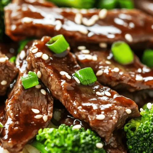 To master the art of cooking Savory Chinese Beef and Broccoli, it's essential to understand the ingredients that make up this flavorful dish. Each component plays a vital role in creating the vibrant taste and texture that make it so enjoyable.